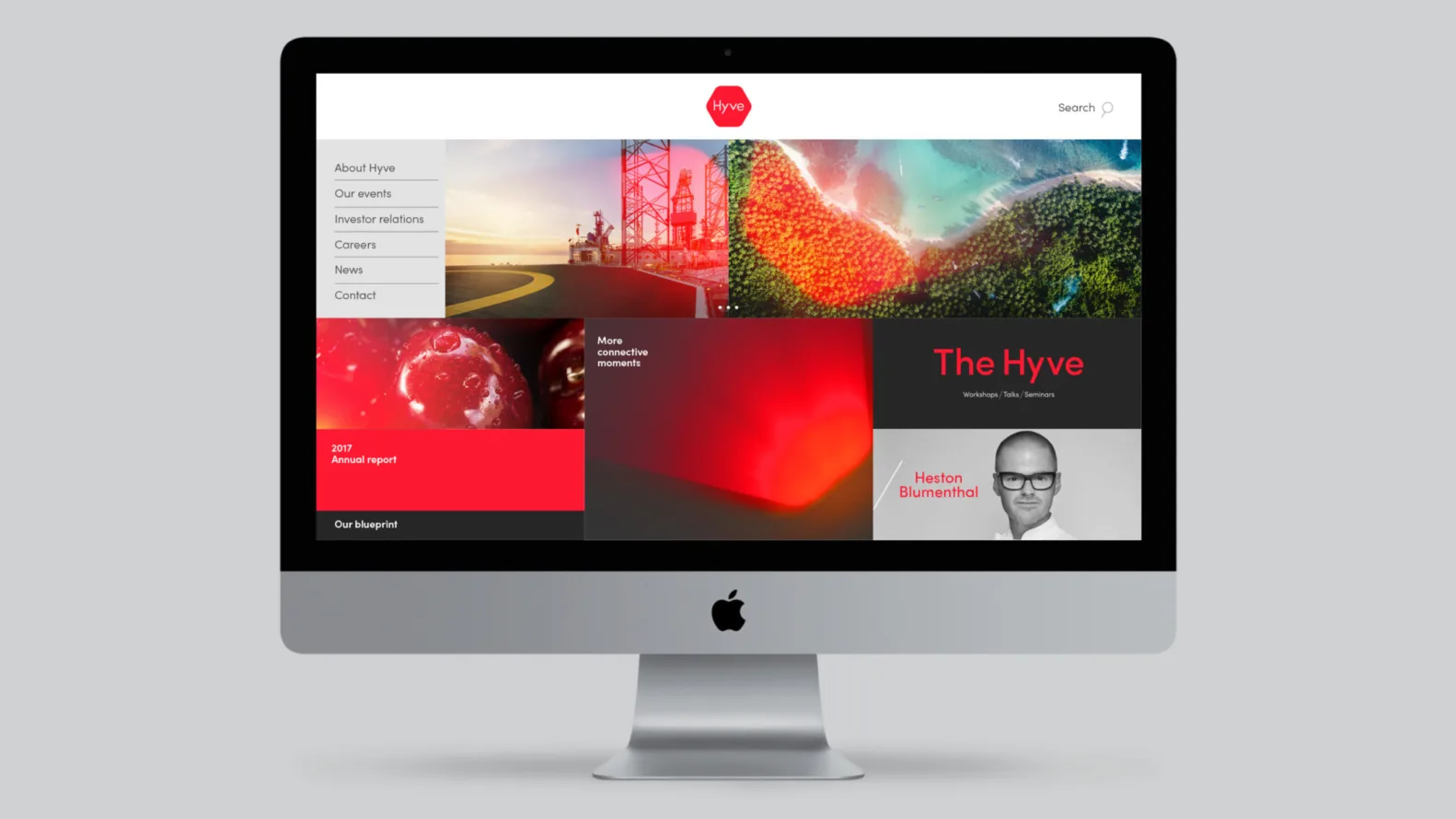Hyve website