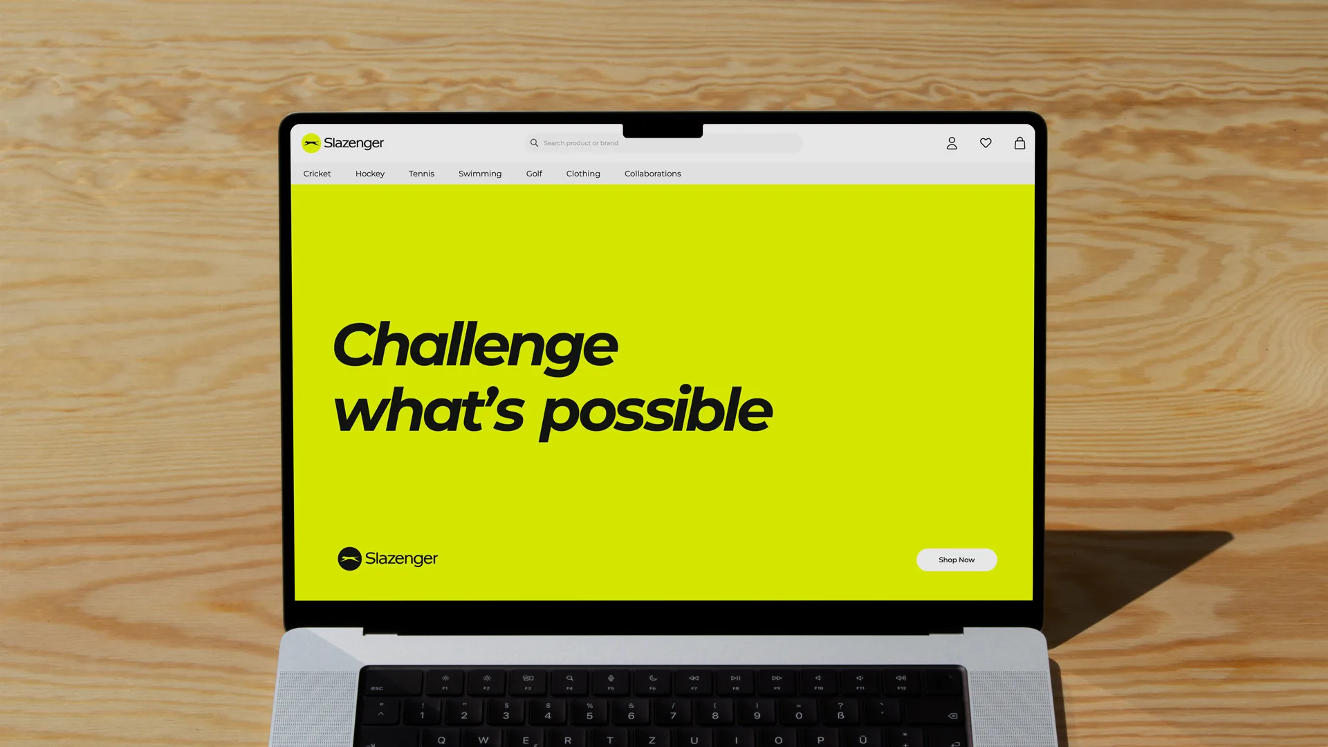 Slazenger Website