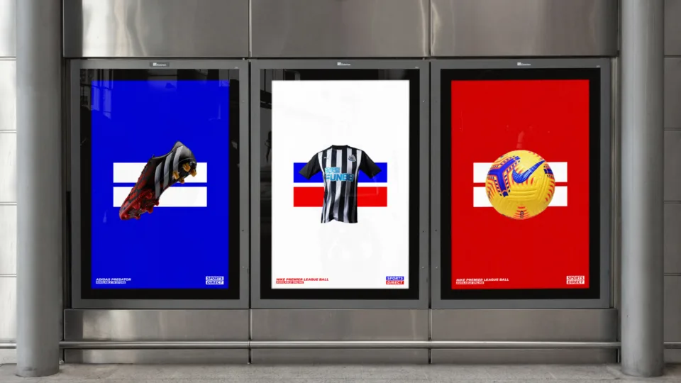 Sports Direct 3x Billboard