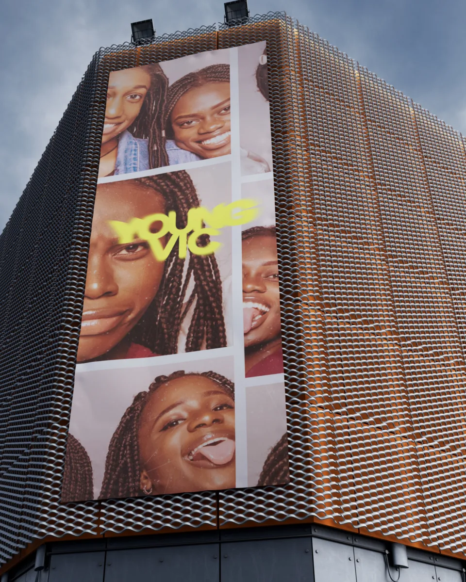 14 Young Vic Exterior Vertical Poster Girls